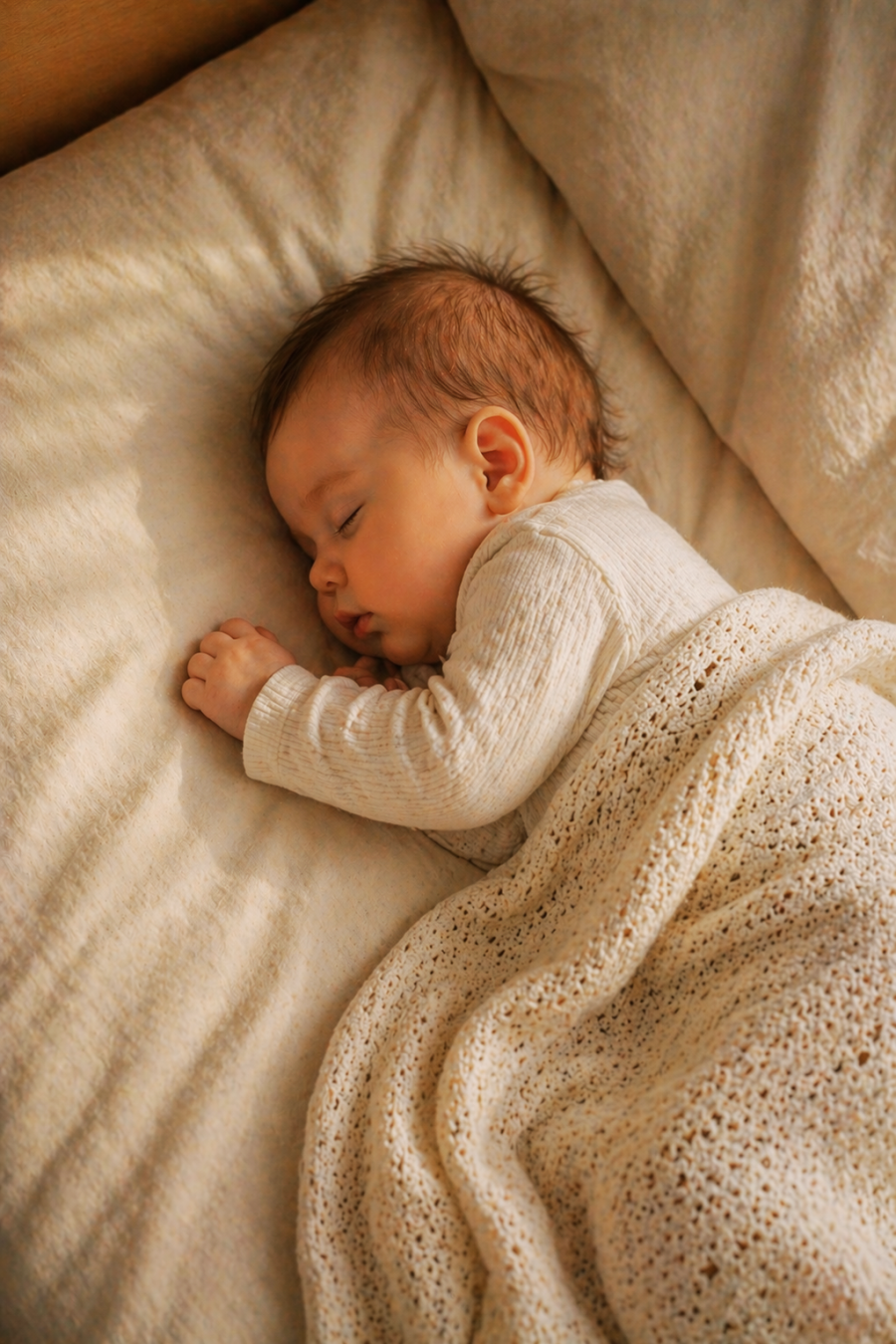 Babyschlafcoaching schlafendes Baby Seitenlage